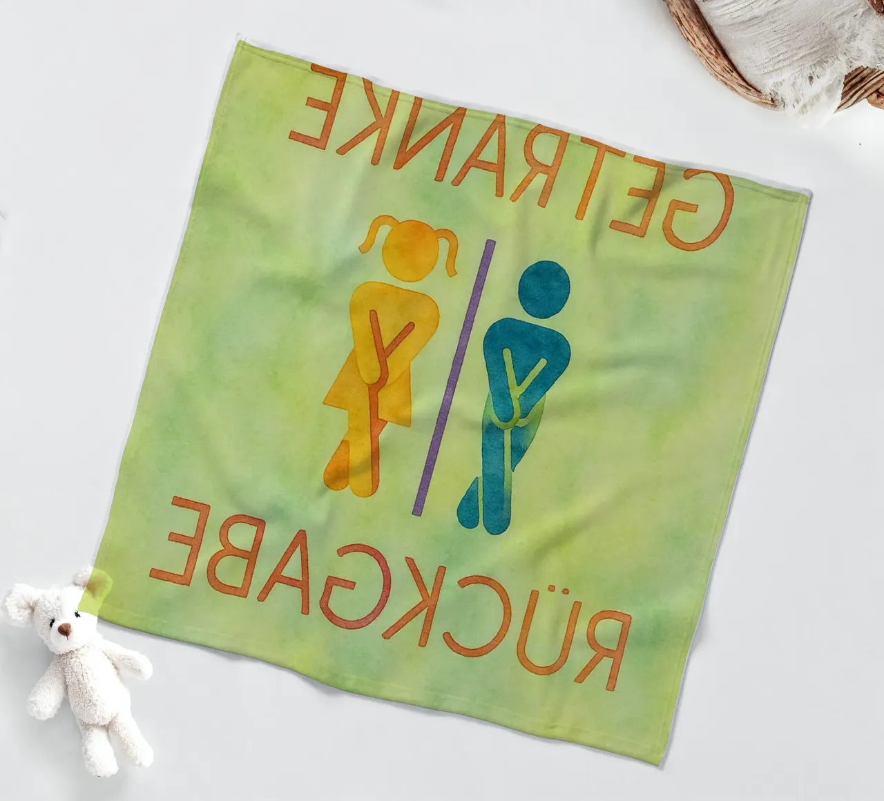 Driven return fleece blanket by Britania