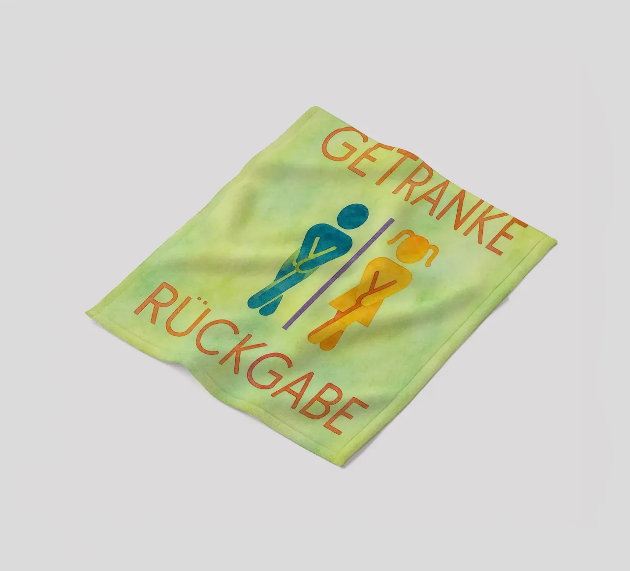 Driven return fleece blanket by Britania