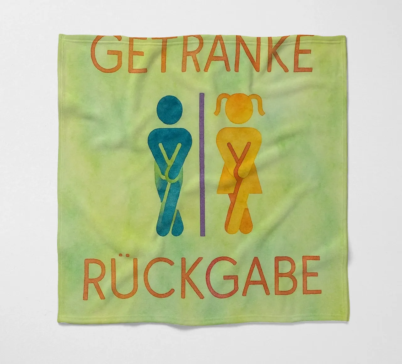 Driven return fleece blanket by Britania