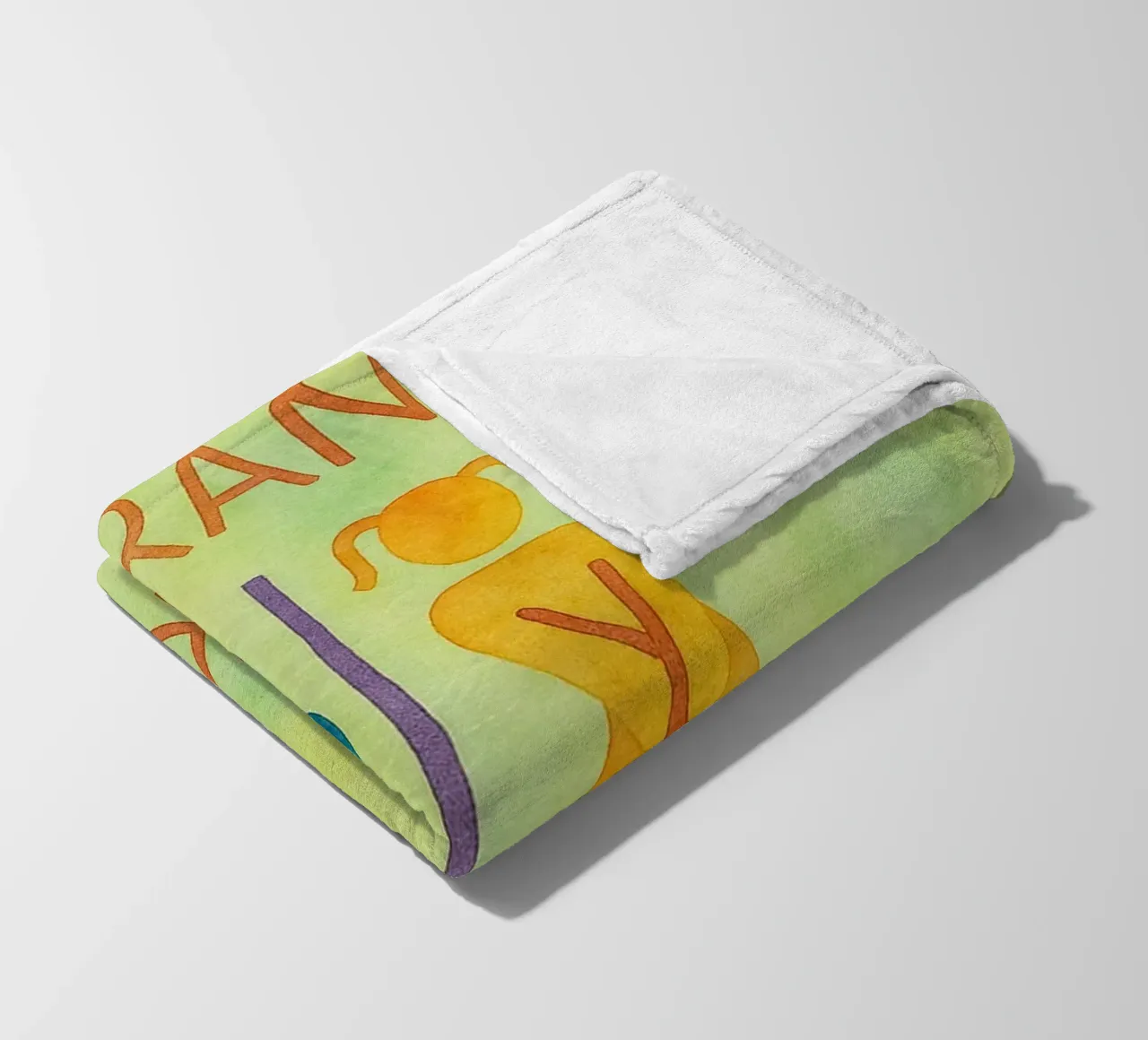 Driven return fleece blanket by Britania