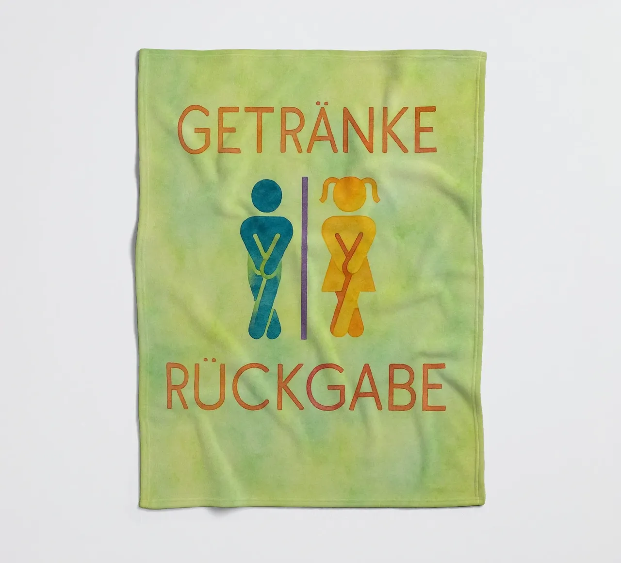 Driven return fleece blanket by Britania