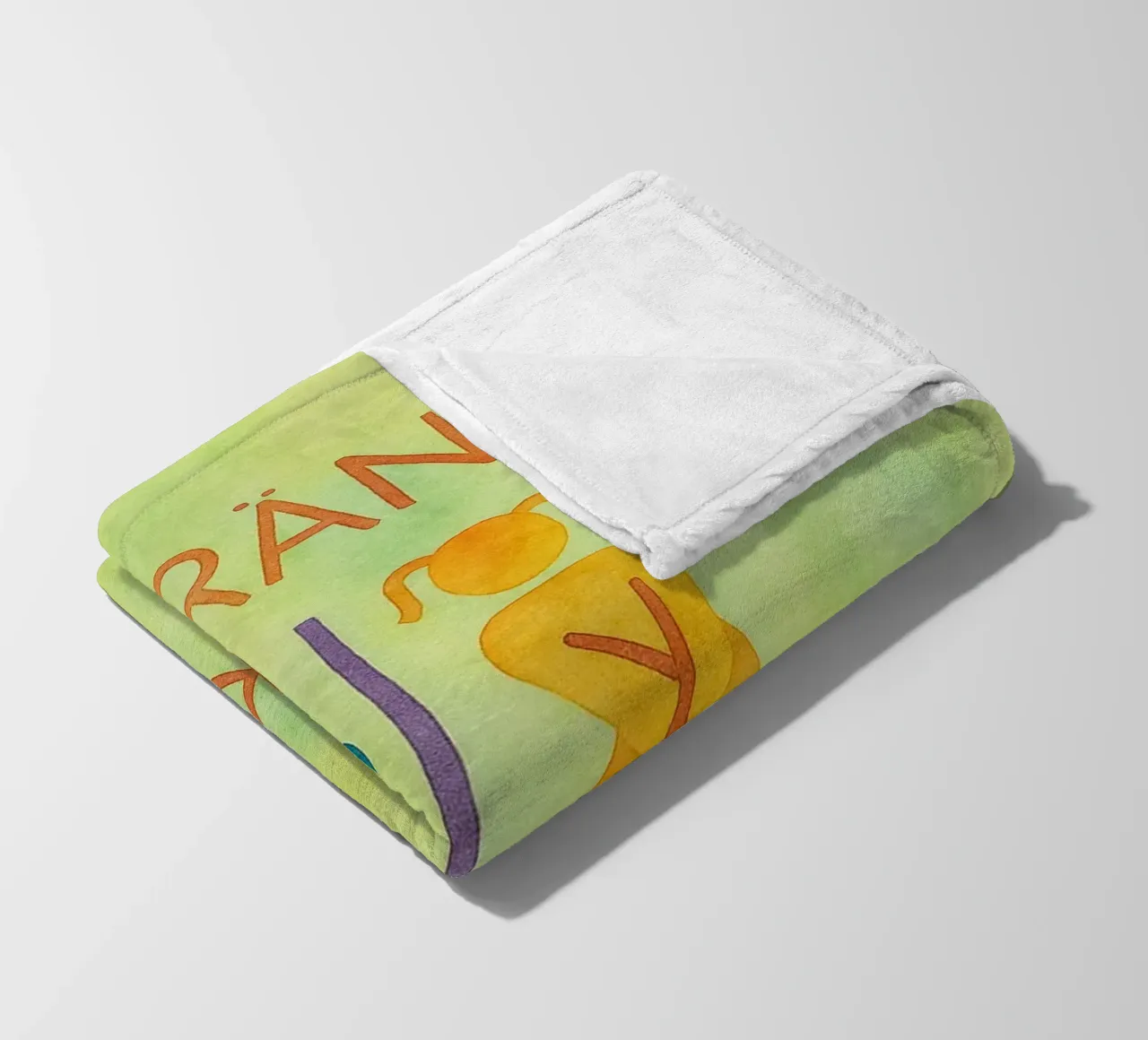 Driven return fleece blanket by Britania