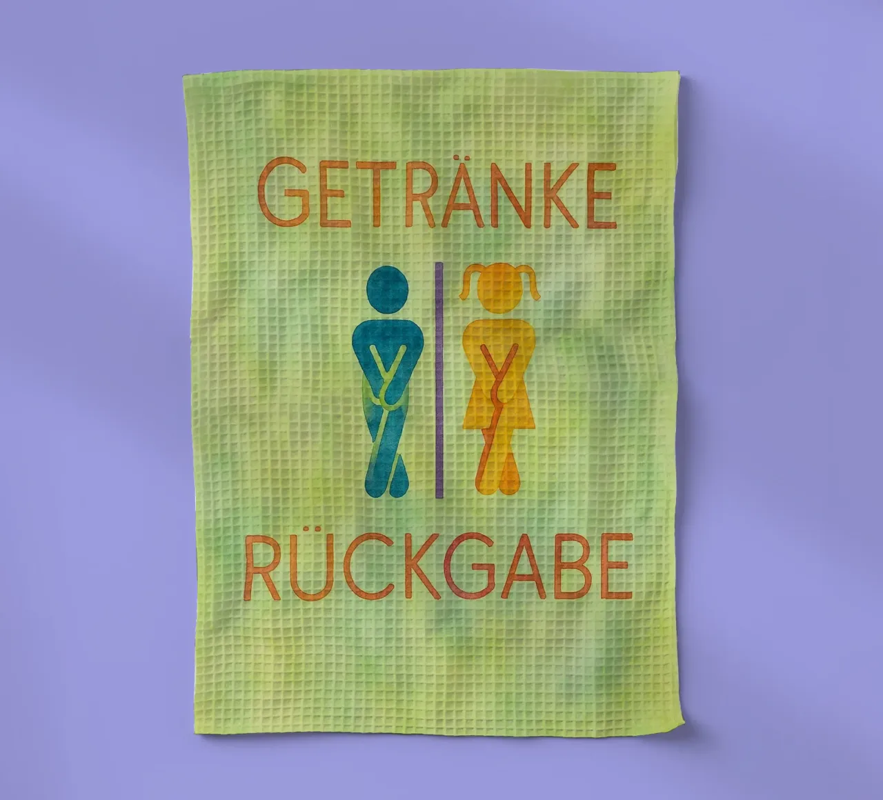 Driven return tea towel by Britania