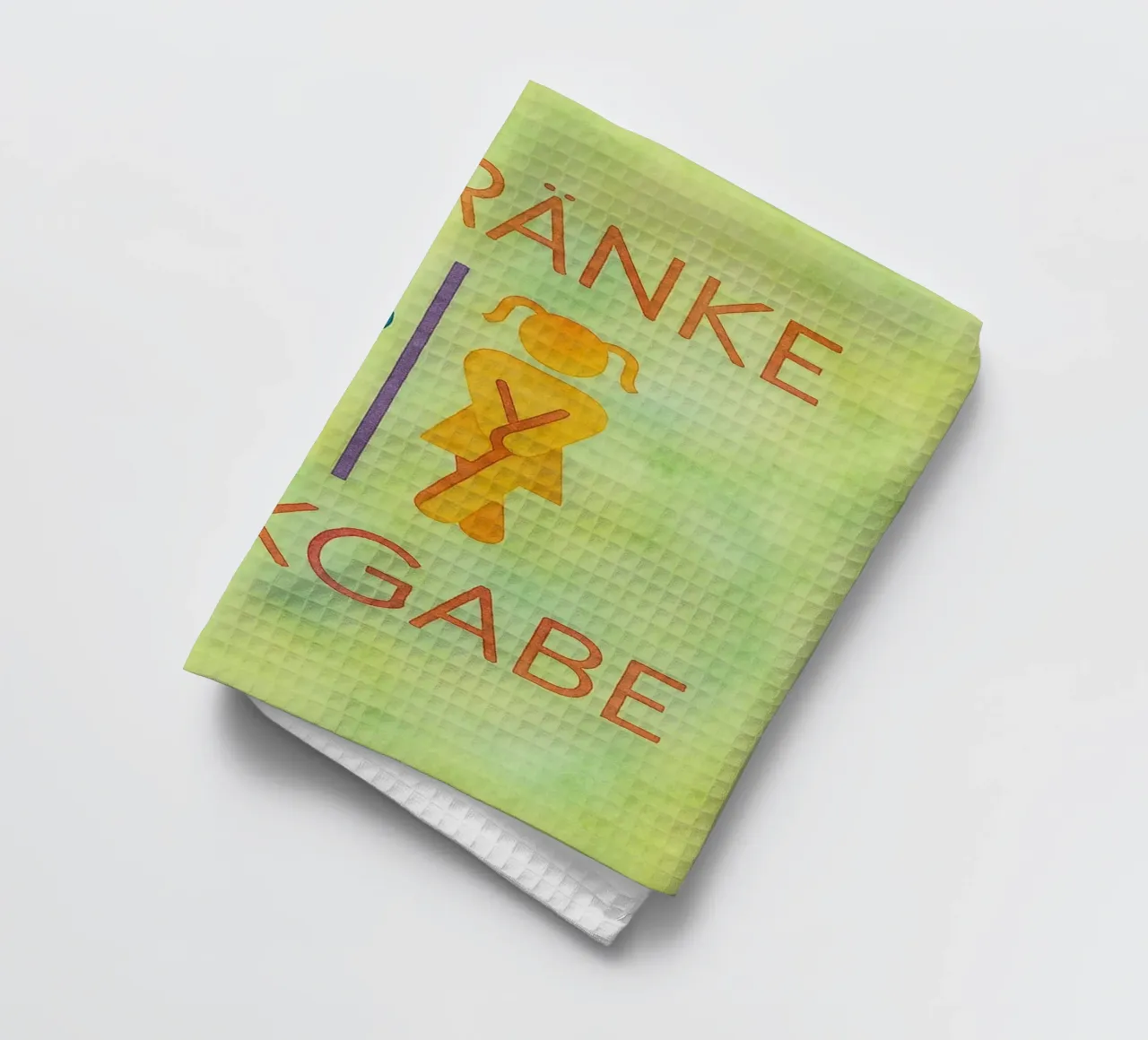 Driven return tea towel by Britania