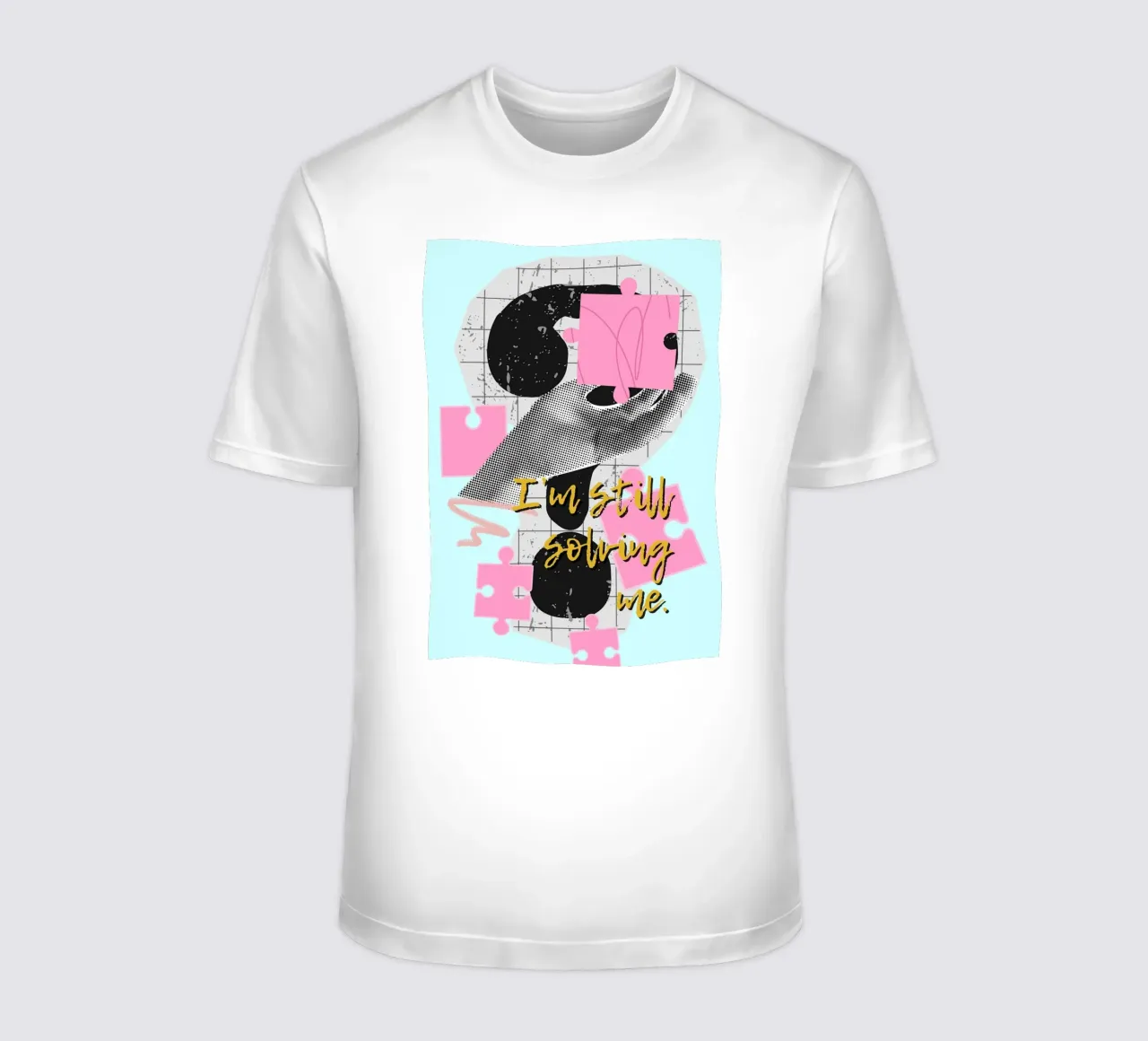 I‘M STILL SOLVING ME t-shirt da Einfach Uebel