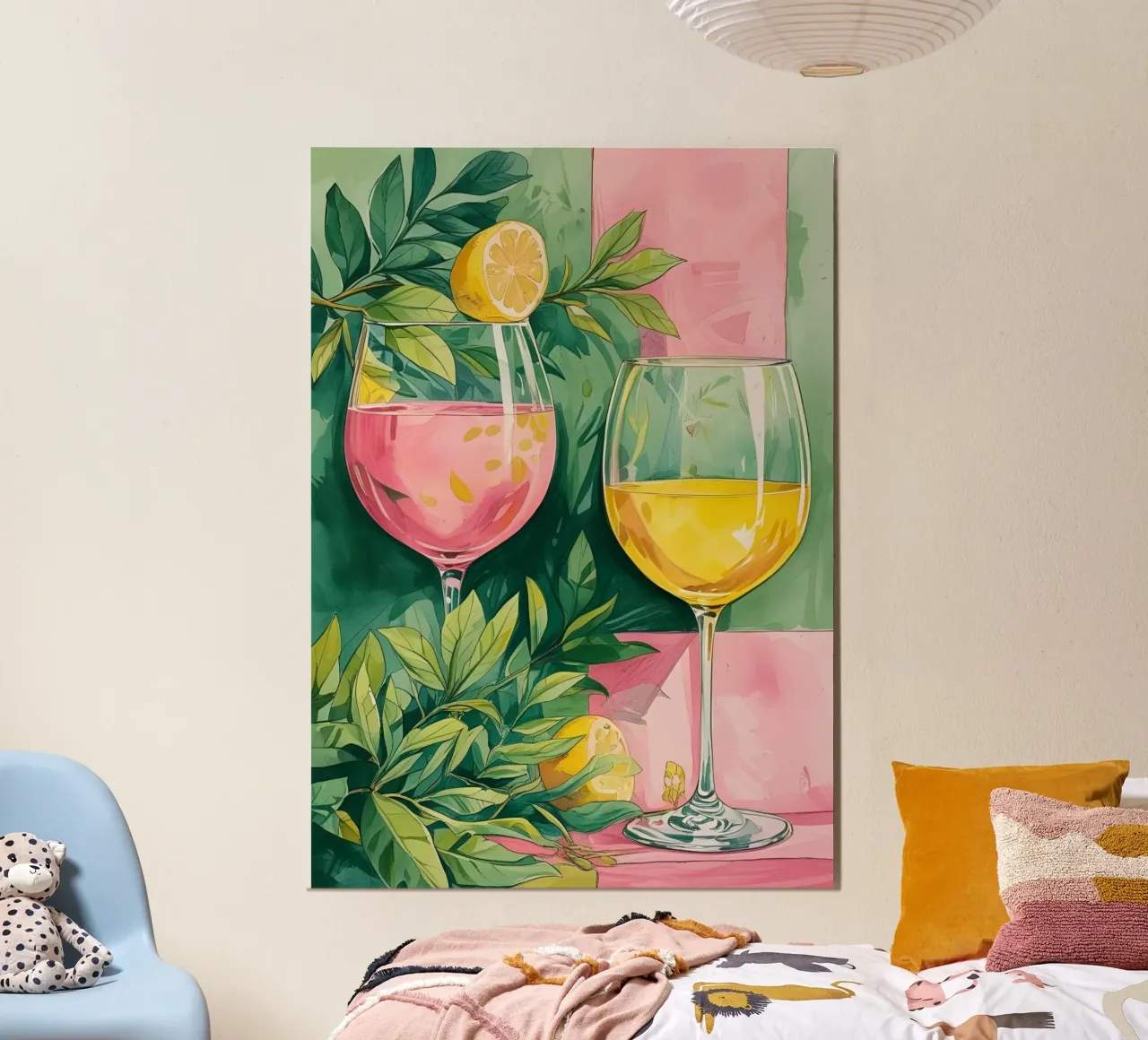 Cocktail inspiration Dolce Vita alu-dibond by Idées & Création