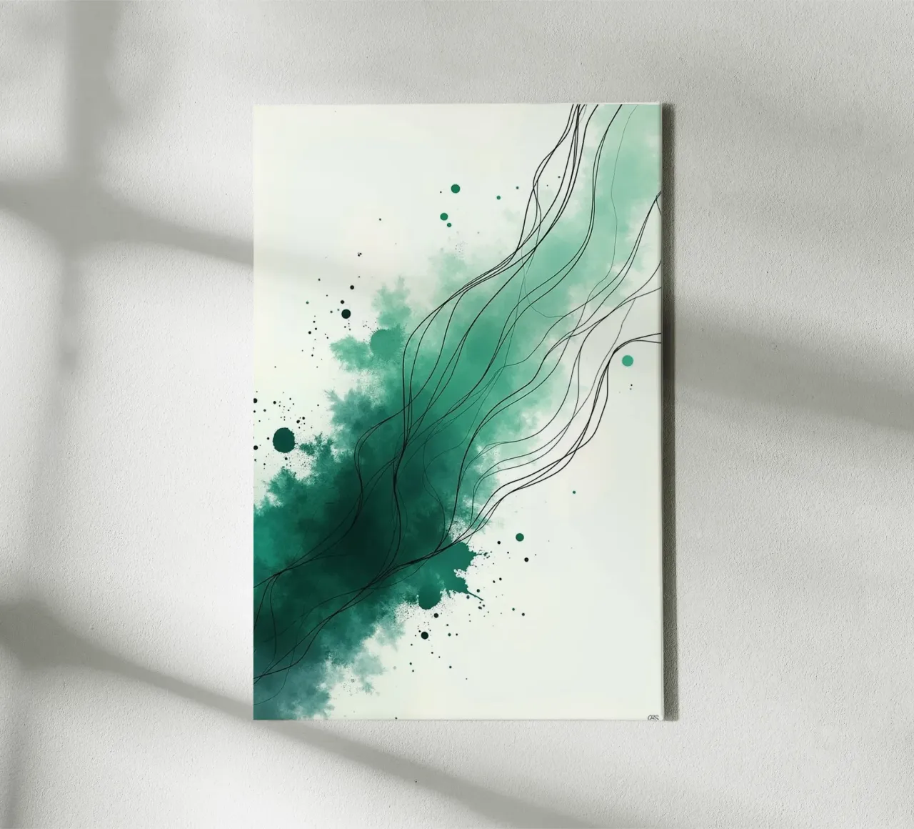 Nature 1 canvas with Floater frame by Dustlight Atelier