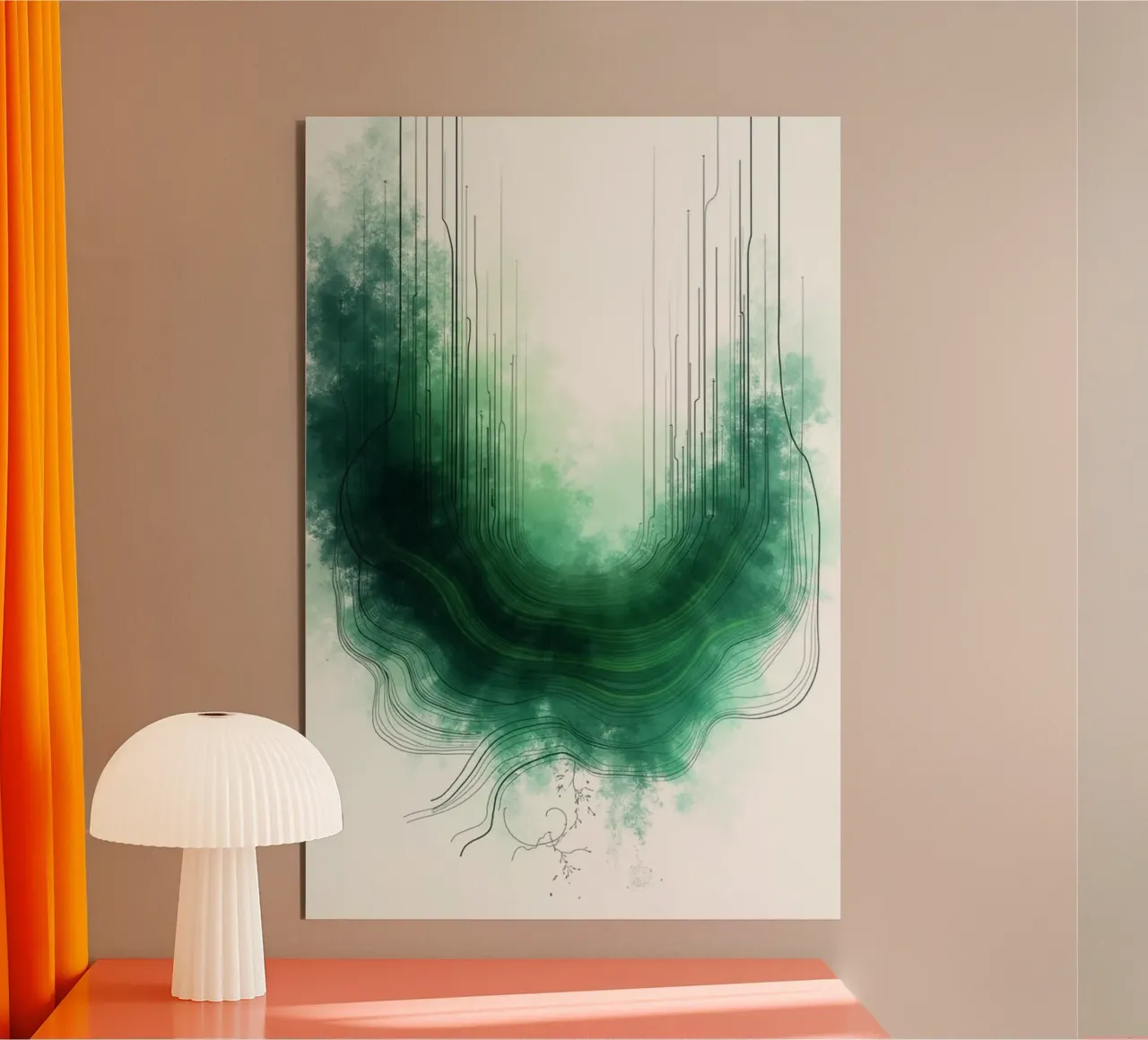 Nature 2 alu-dibond by Dustlight Atelier