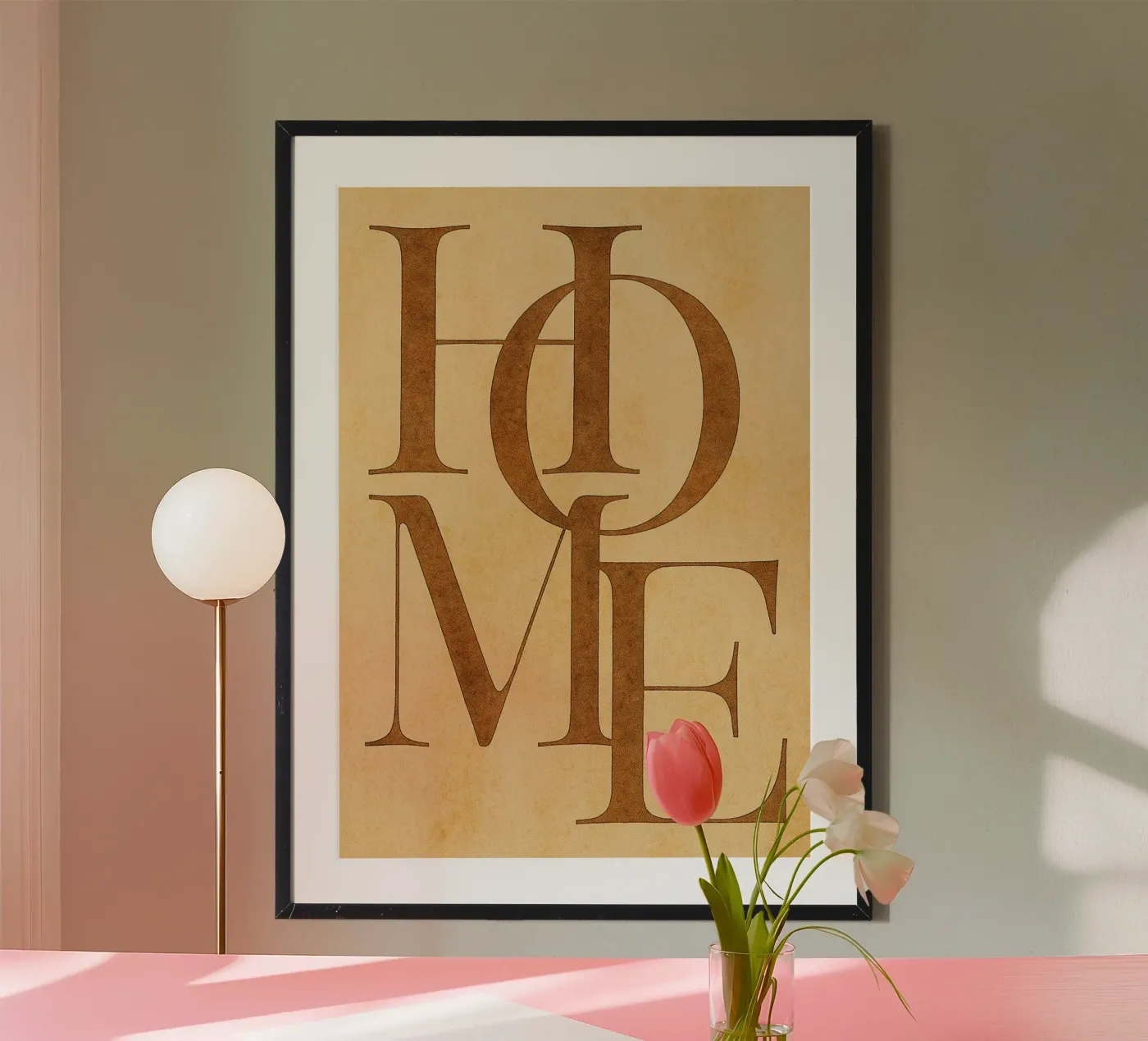 Home poster by Britania
