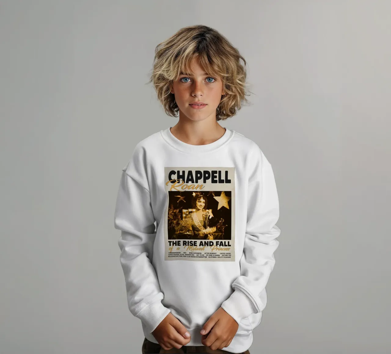L'ascesa e la caduta di Chappell Roan felpa bambino da ardala guller