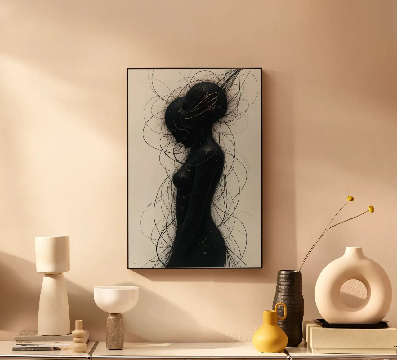 Exasperated alu-dibond by Dustlight Atelier