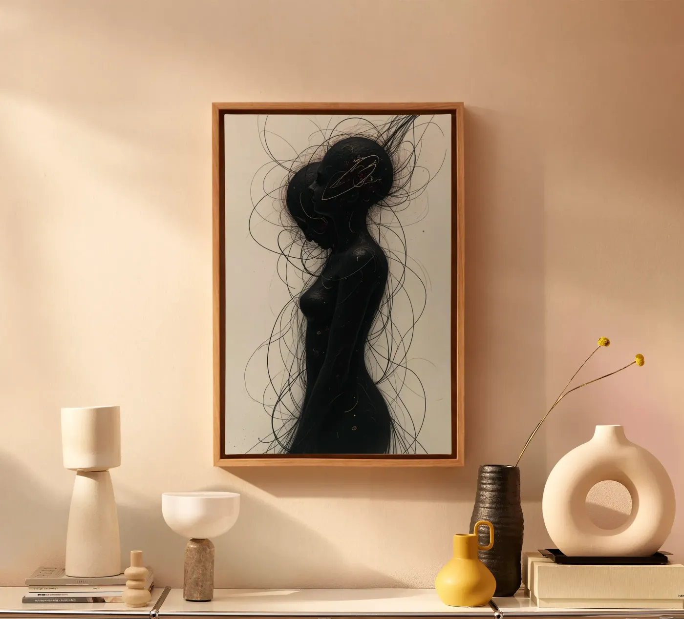 Exasperated canvas by Dustlight Atelier