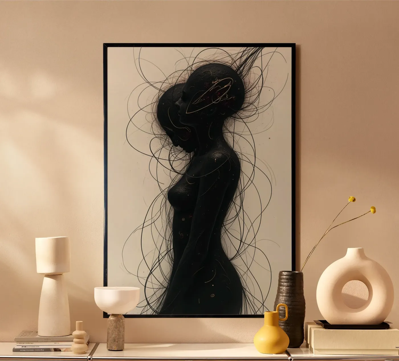 Esasperato poster da Dustlight Atelier