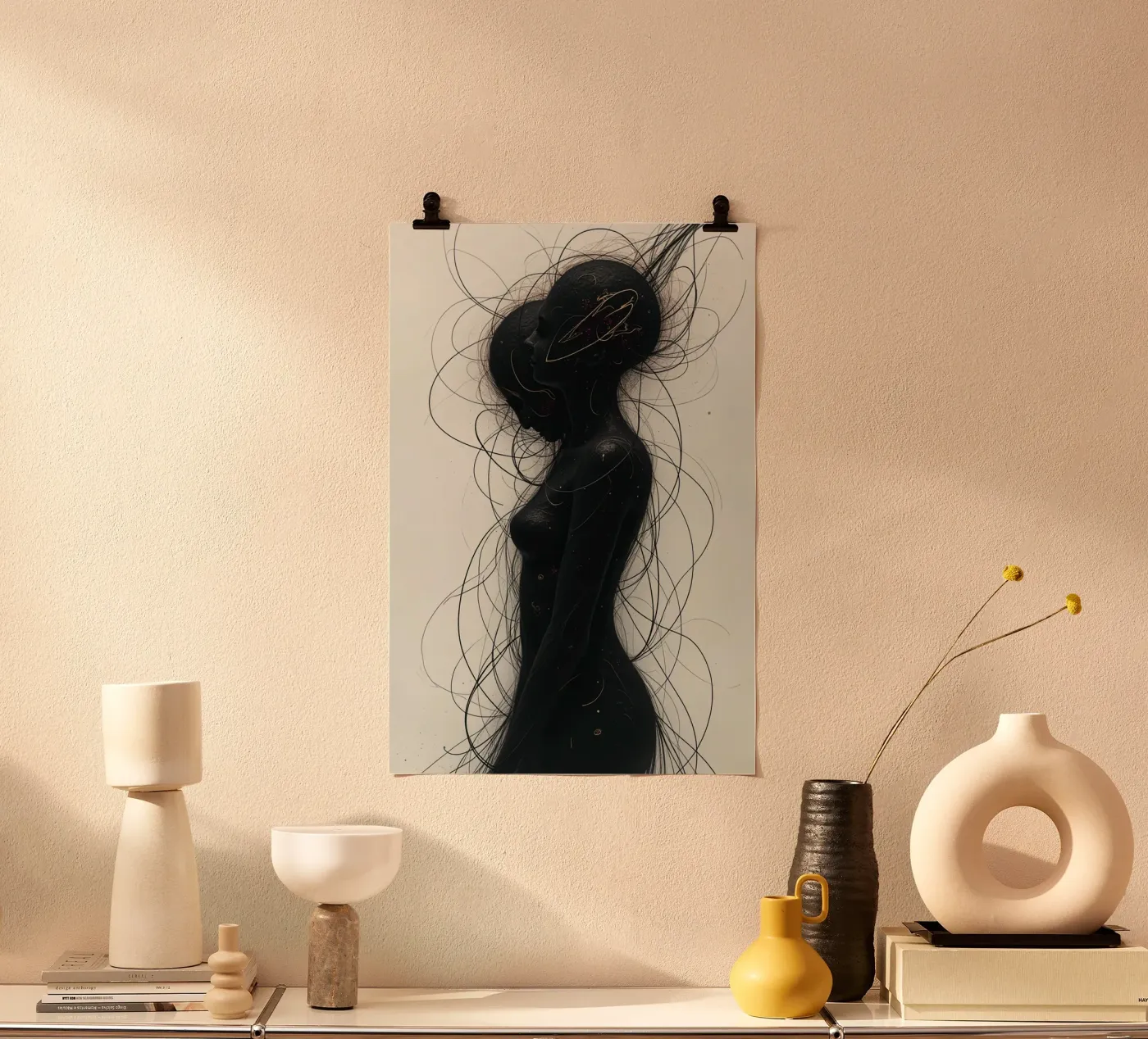Esasperato poster da Dustlight Atelier