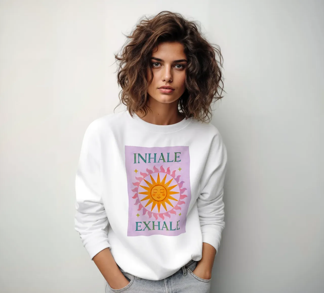 inspirare espirare felpa da Britania