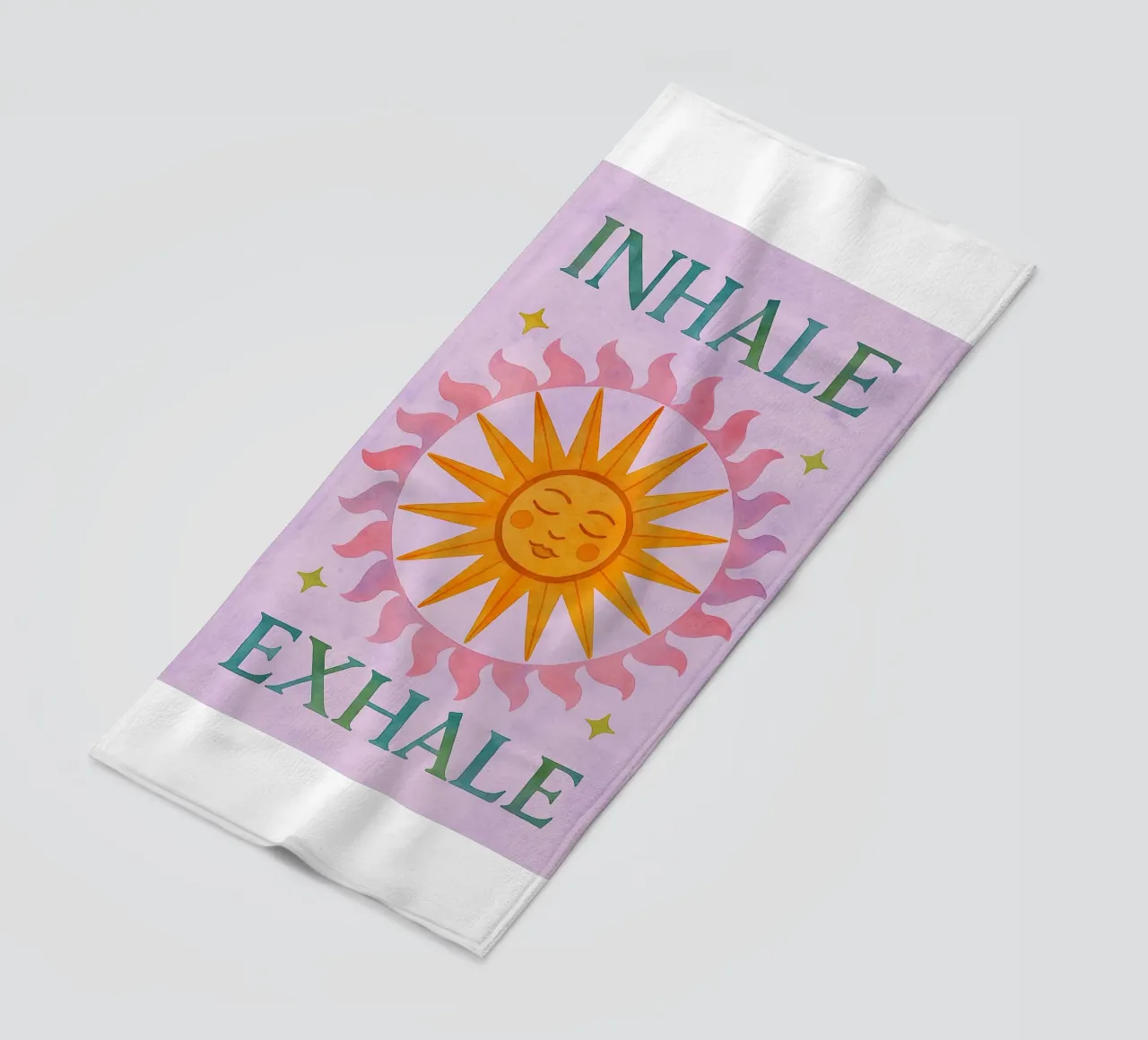 inspirare espirare telo mare da Britania