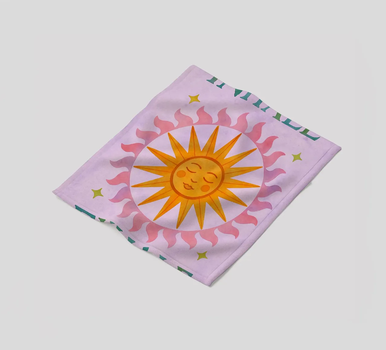 inspirare espirare coperta in pile da Britania