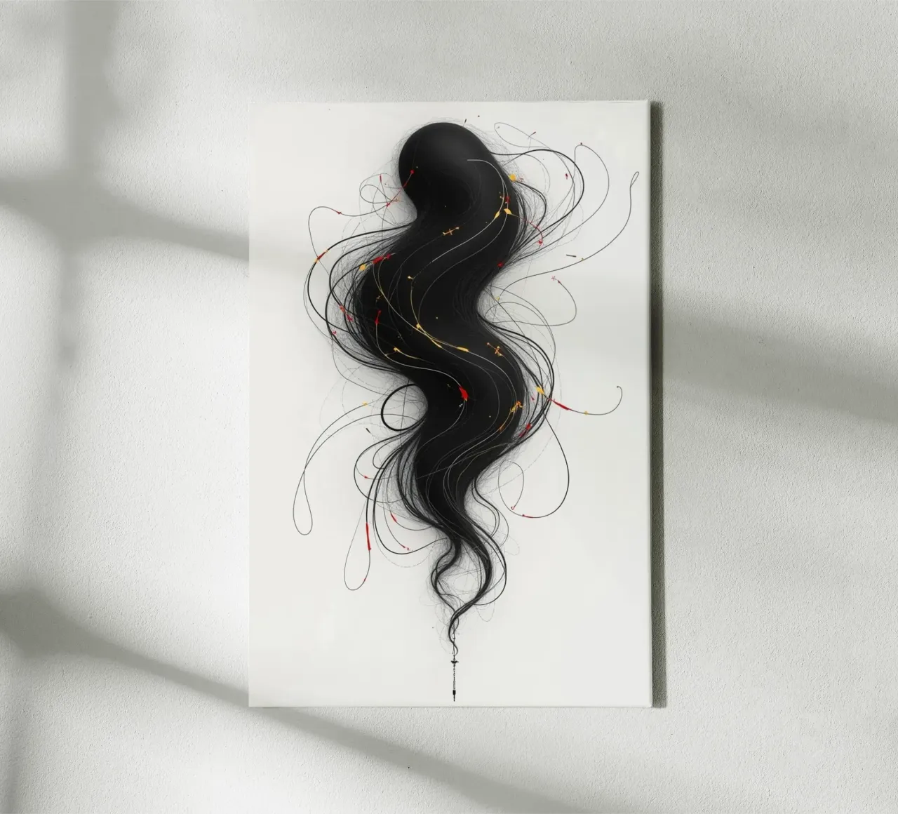 Exasperated 1 canvas by Dustlight Atelier