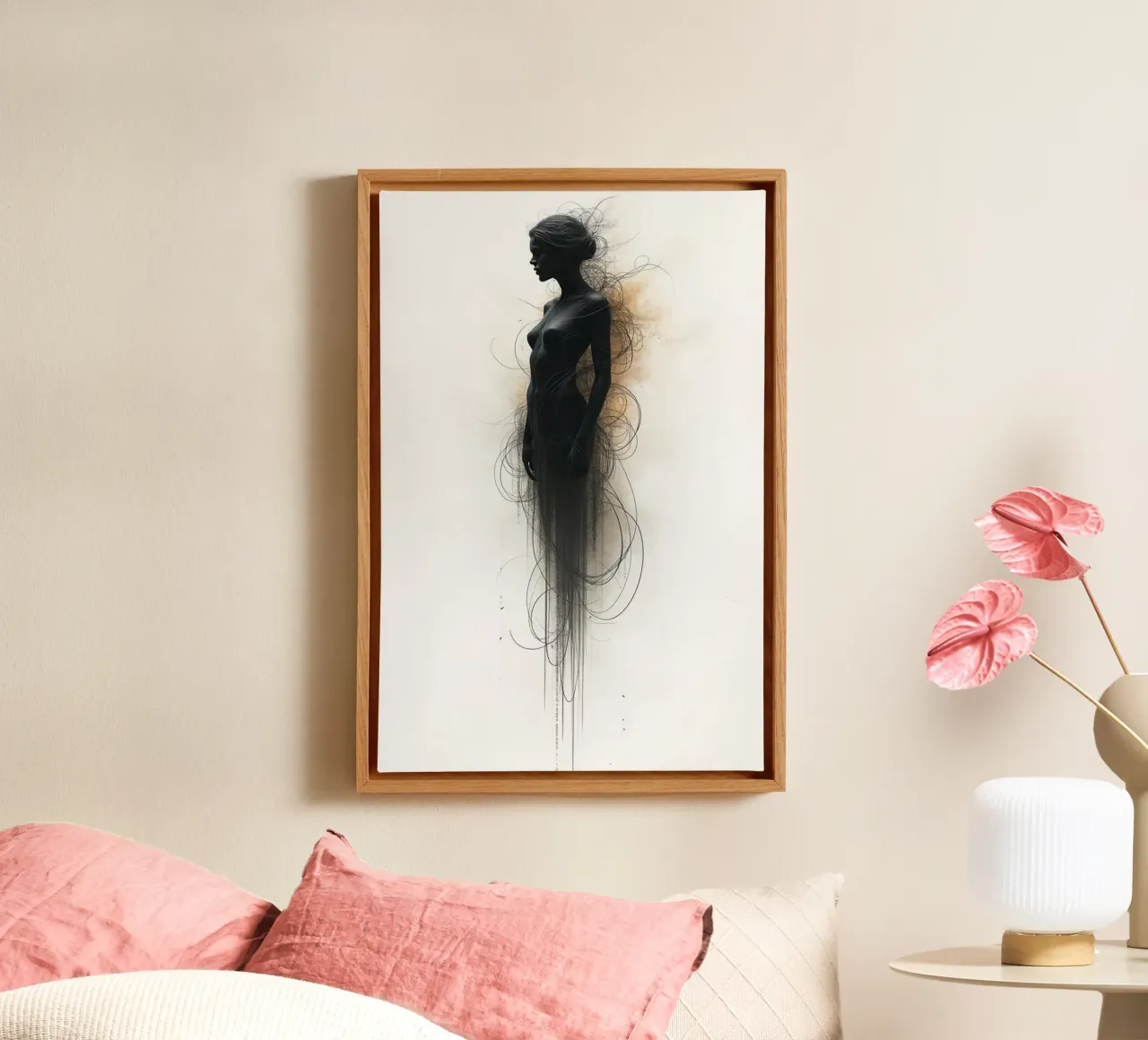 Ontstemd 2 canvas van Dustlight Atelier