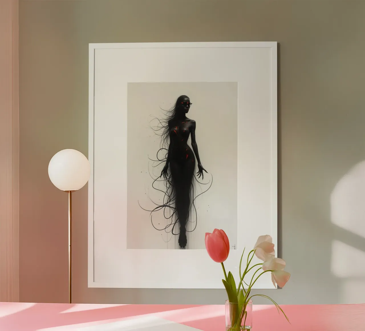 Ontstemd 3 poster van Dustlight Atelier