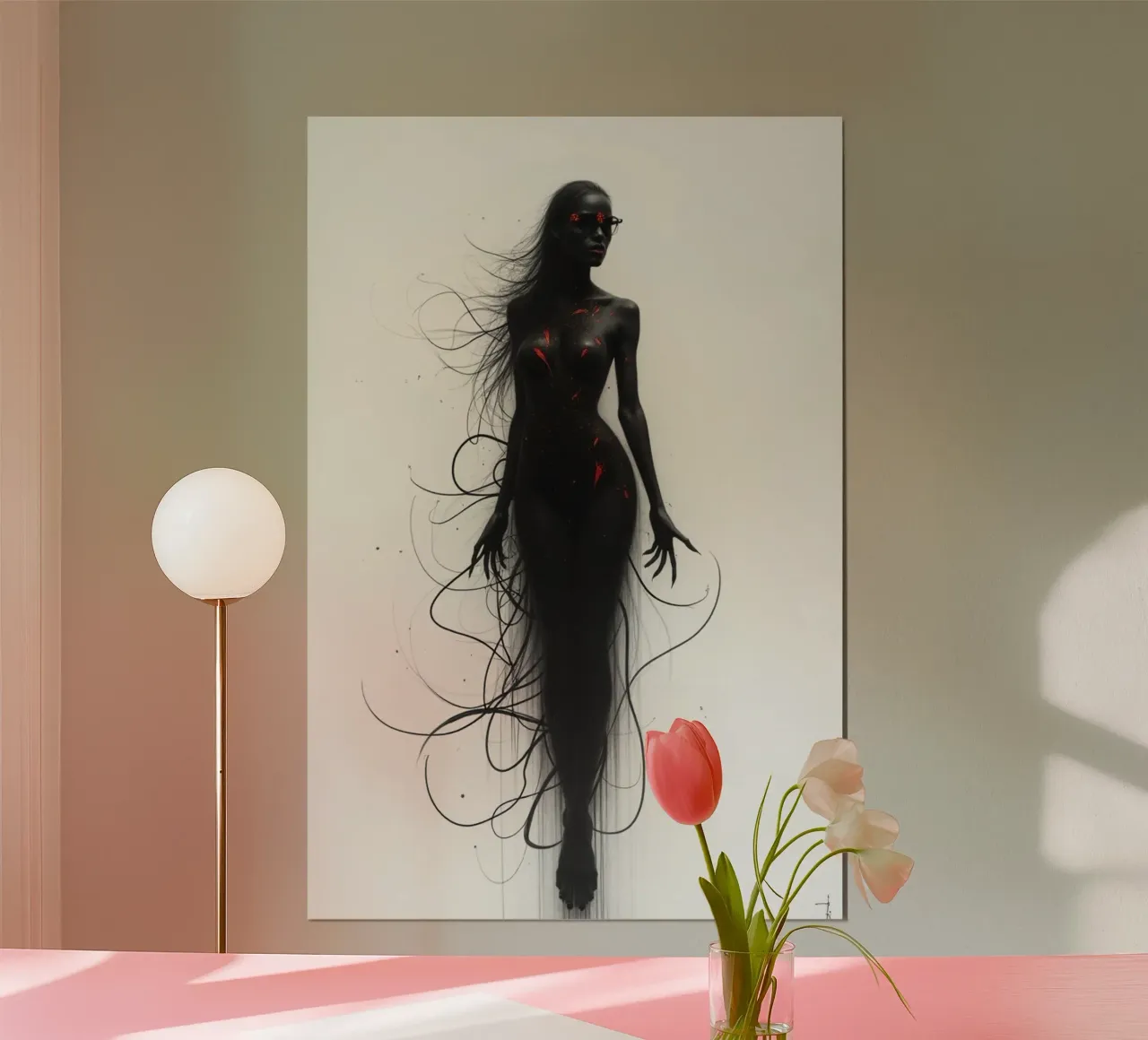 Ontstemd 3 poster van Dustlight Atelier