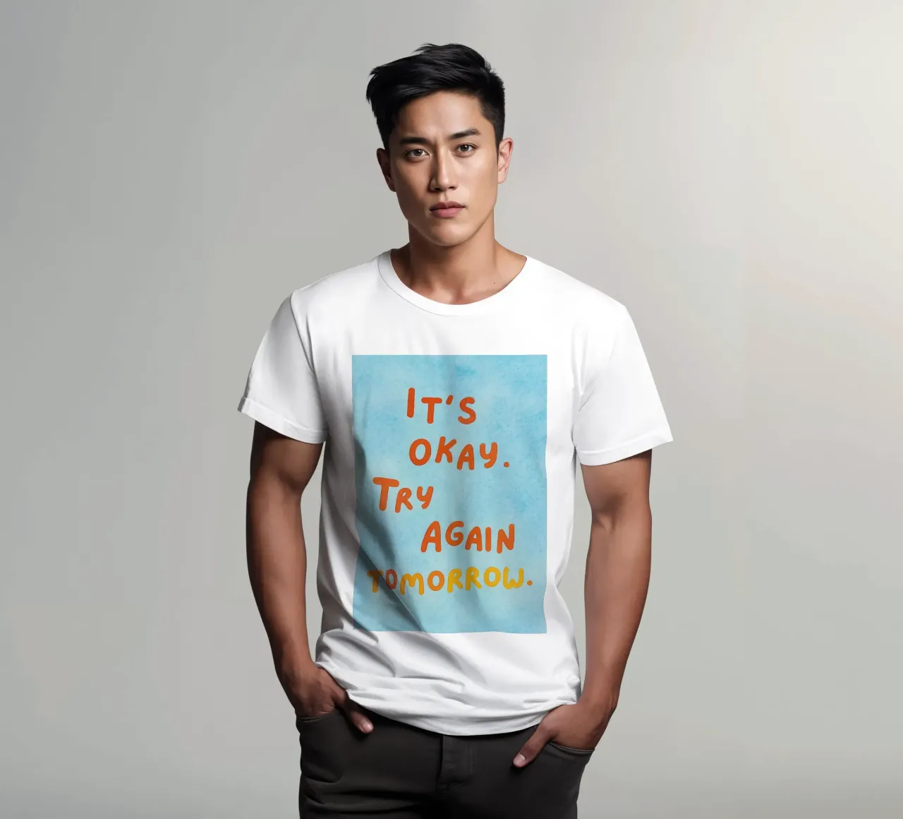 its okay try again tomorrow t-shirt by Britania