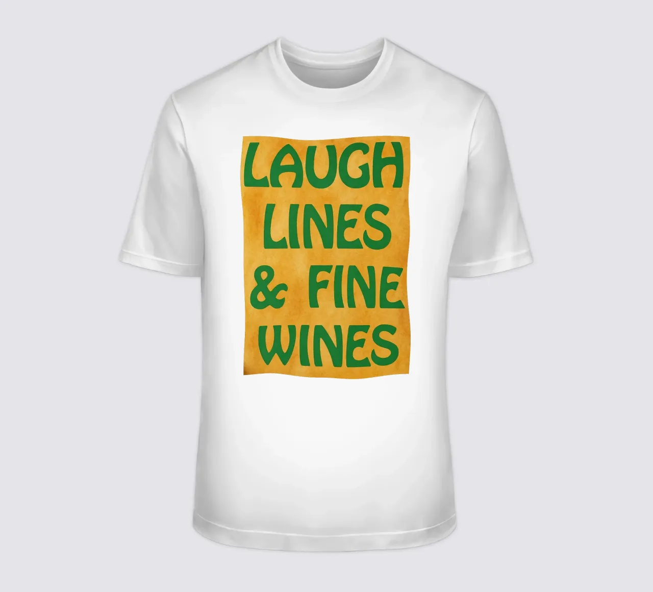 linee di risate vini pregiati t-shirt da Britania