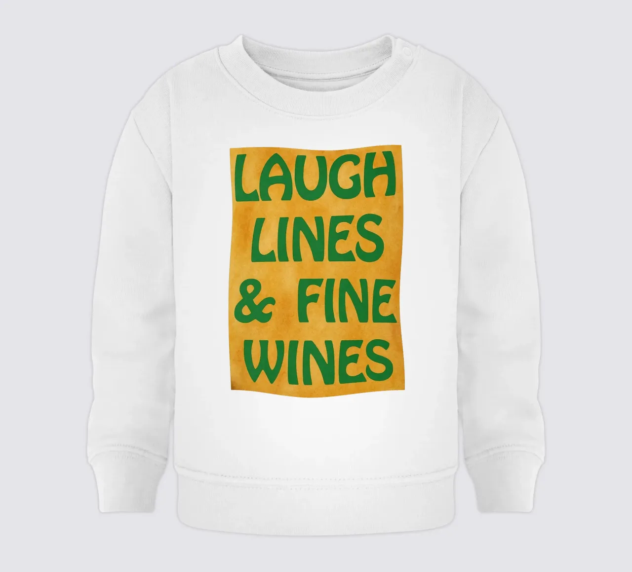 linee di risate vini pregiati felpa neonato da Britania