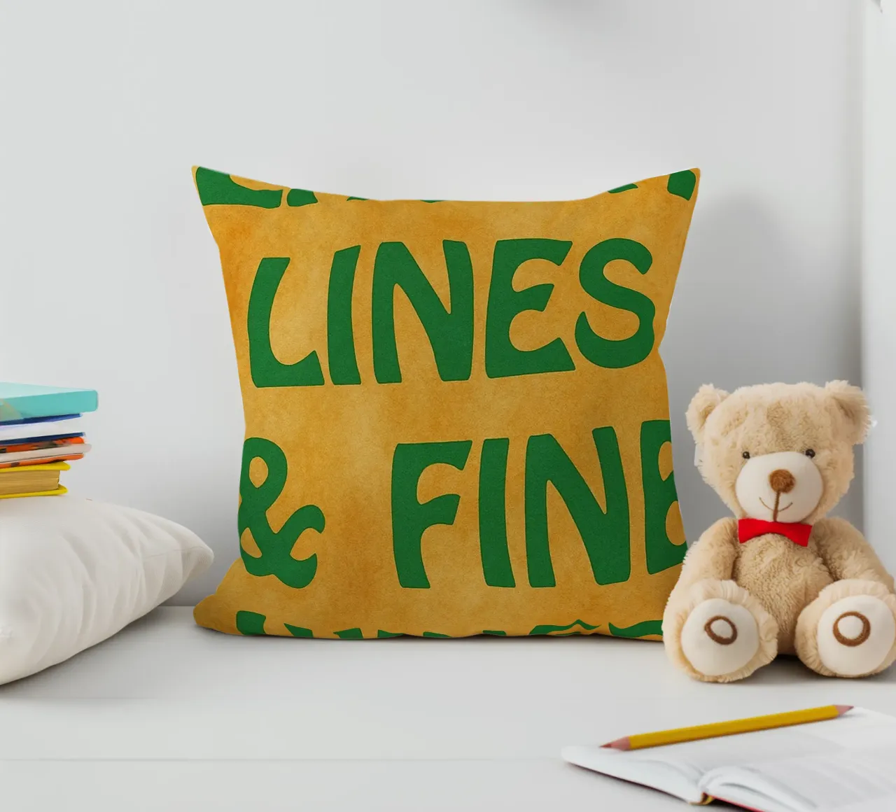 linee di risate vini pregiati cuscino da Britania