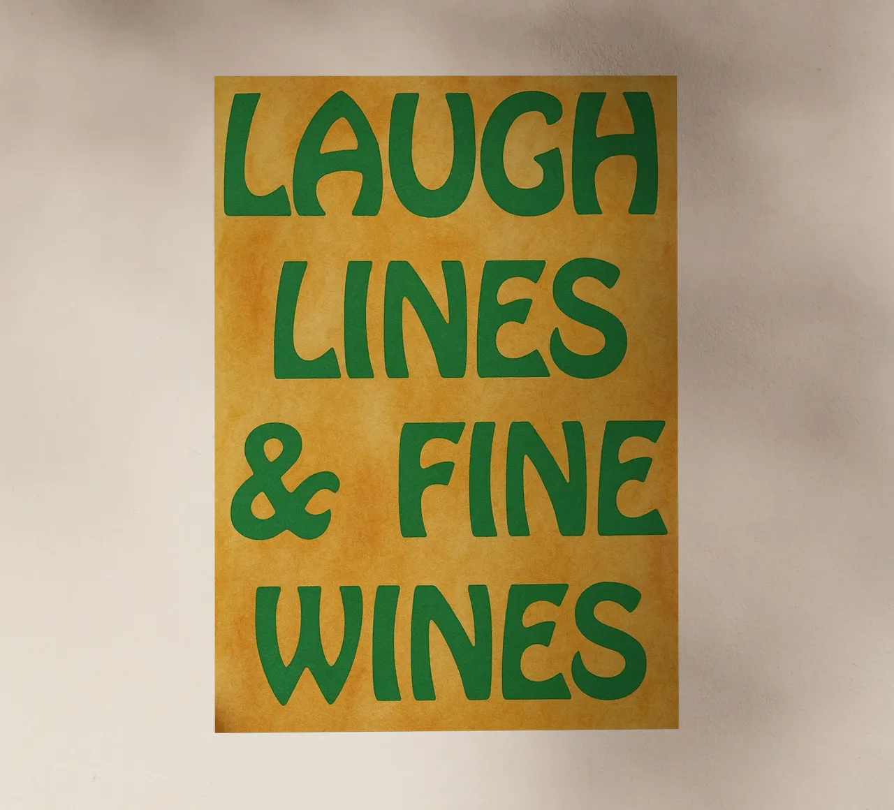 linee di risate vini pregiati pellicola backlit da Britania