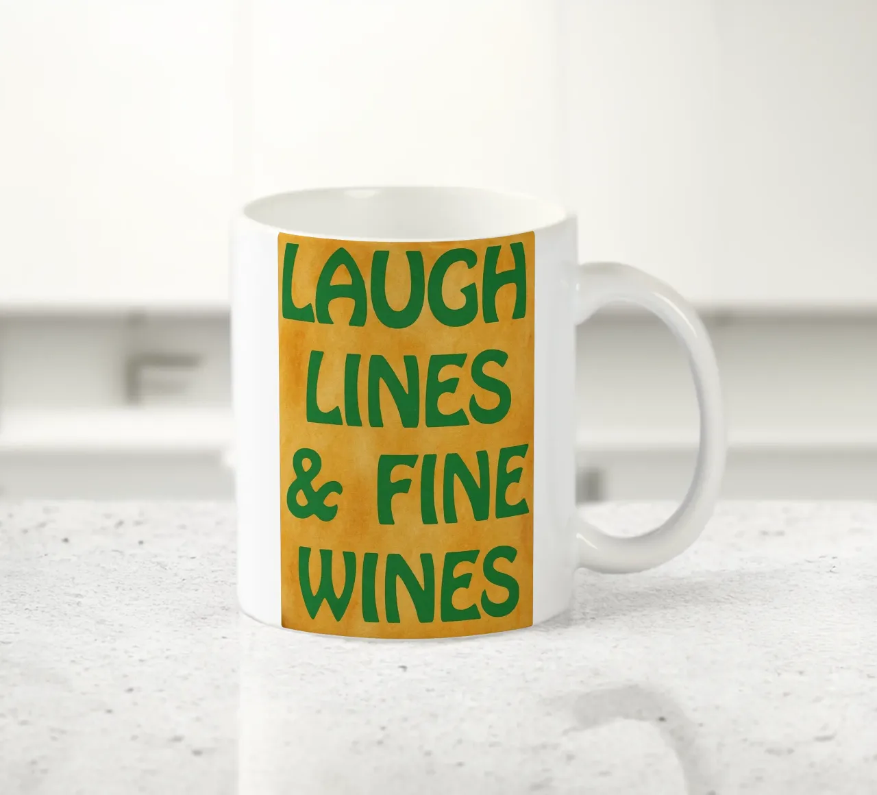 linee di risate vini pregiati tazza in ceramica da Britania
