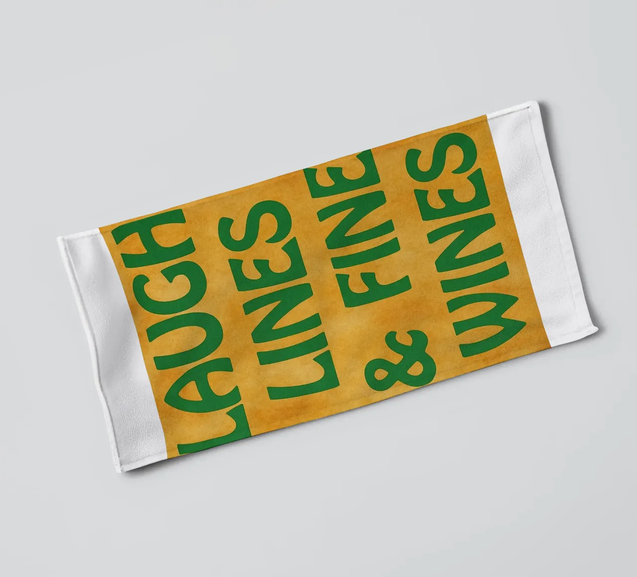 linee di risate vini pregiati asciugamano da bagno da Britania