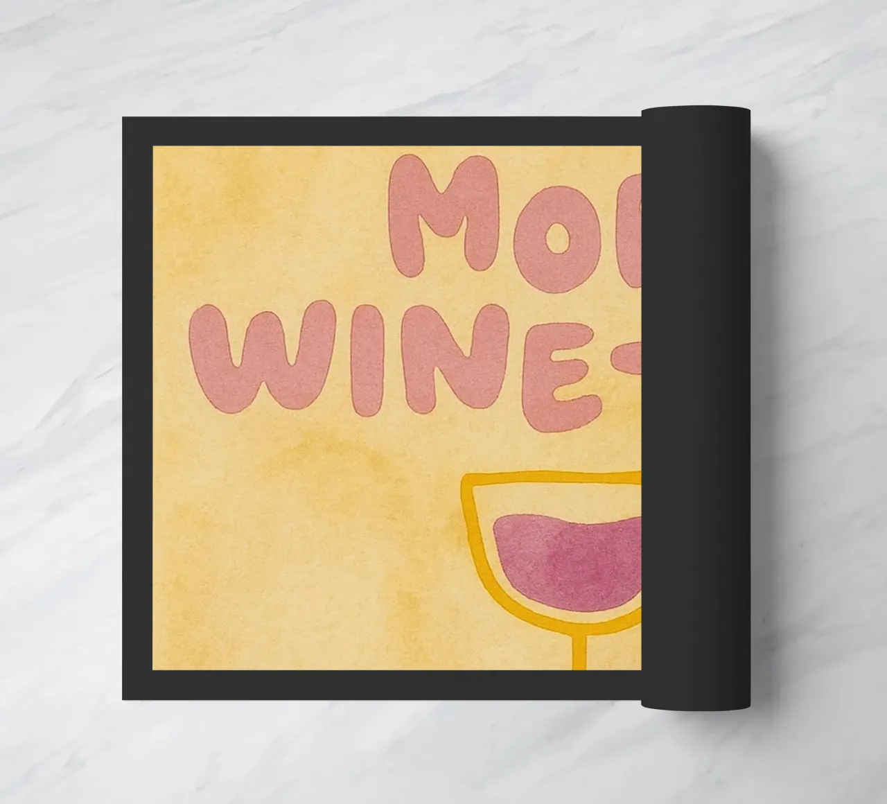 meno piagnistei più vino zerbino da Britania