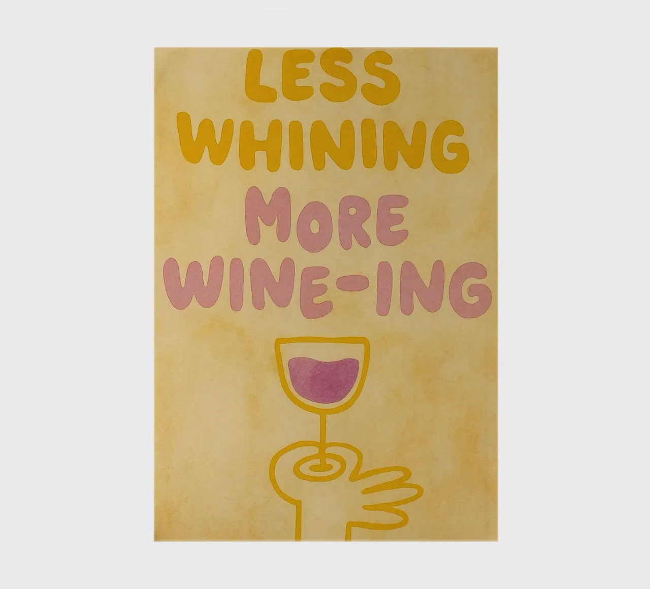 less whining more wine ing notebook by Britania