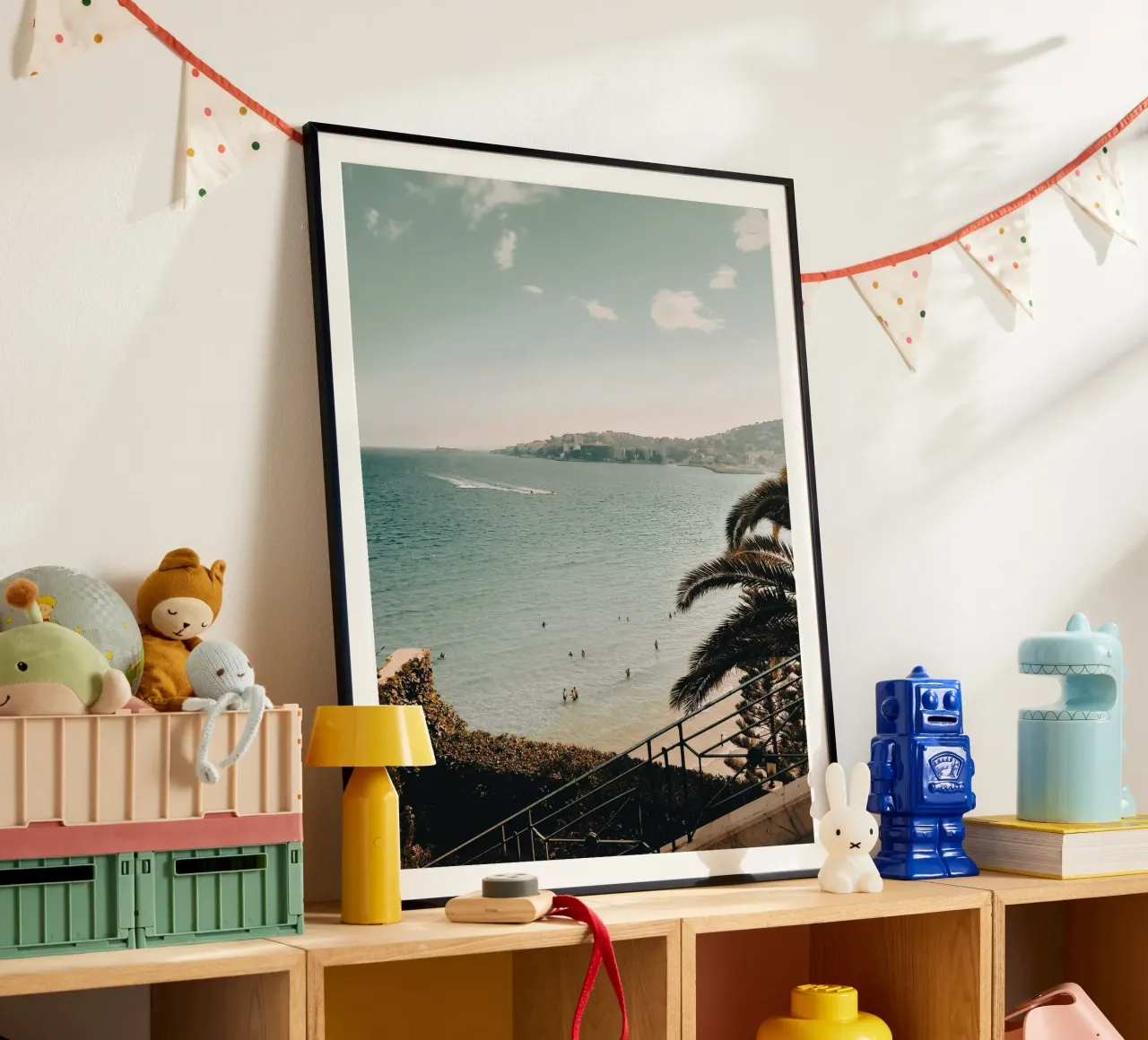 Mallorca Views poster con telaio in plastica da Les Meravelles