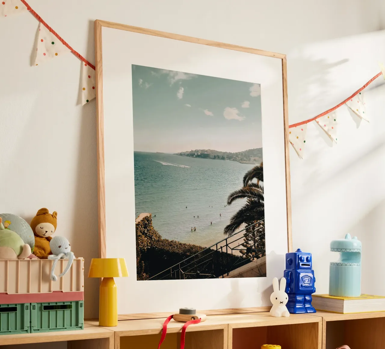 Mallorca Views poster con telaio in plastica da Les Meravelles