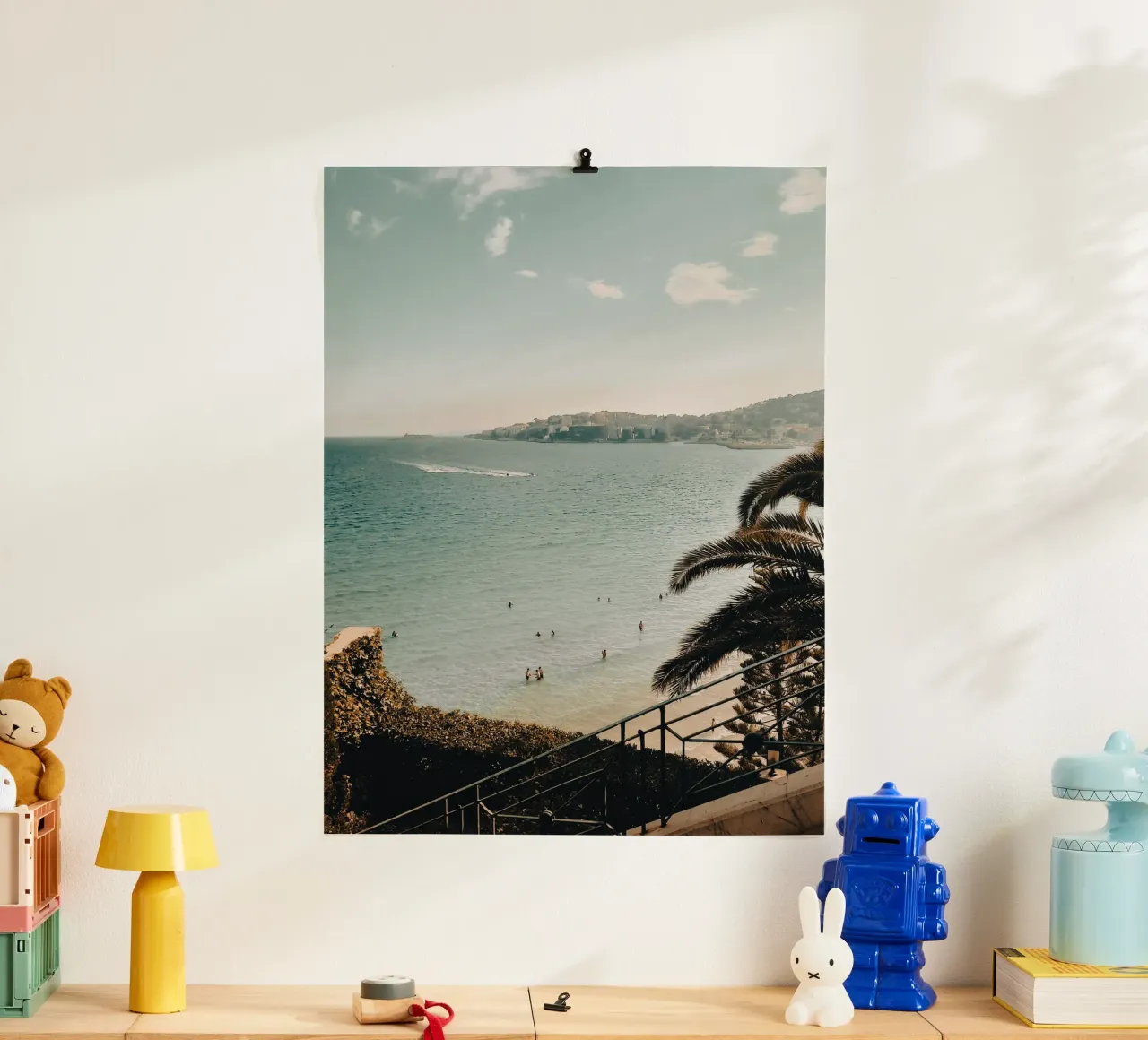 Mallorca Views poster con telaio in plastica da Les Meravelles
