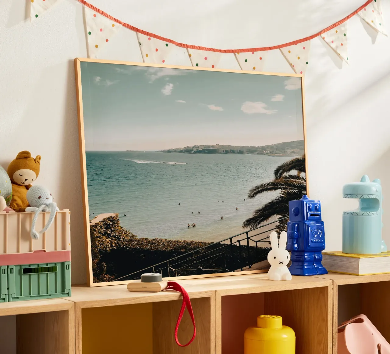 Mallorca Views poster con telaio in plastica da Les Meravelles