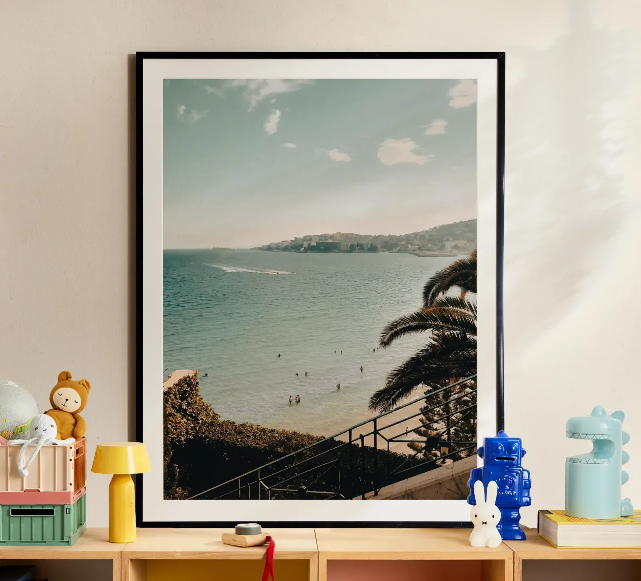 Mallorca Views poster con telaio in plastica da Les Meravelles