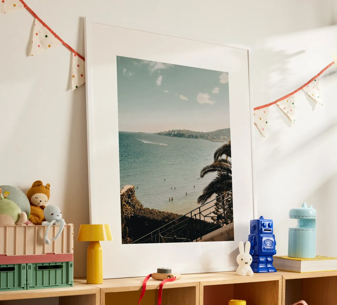 Mallorca Views poster con telaio in plastica da Les Meravelles