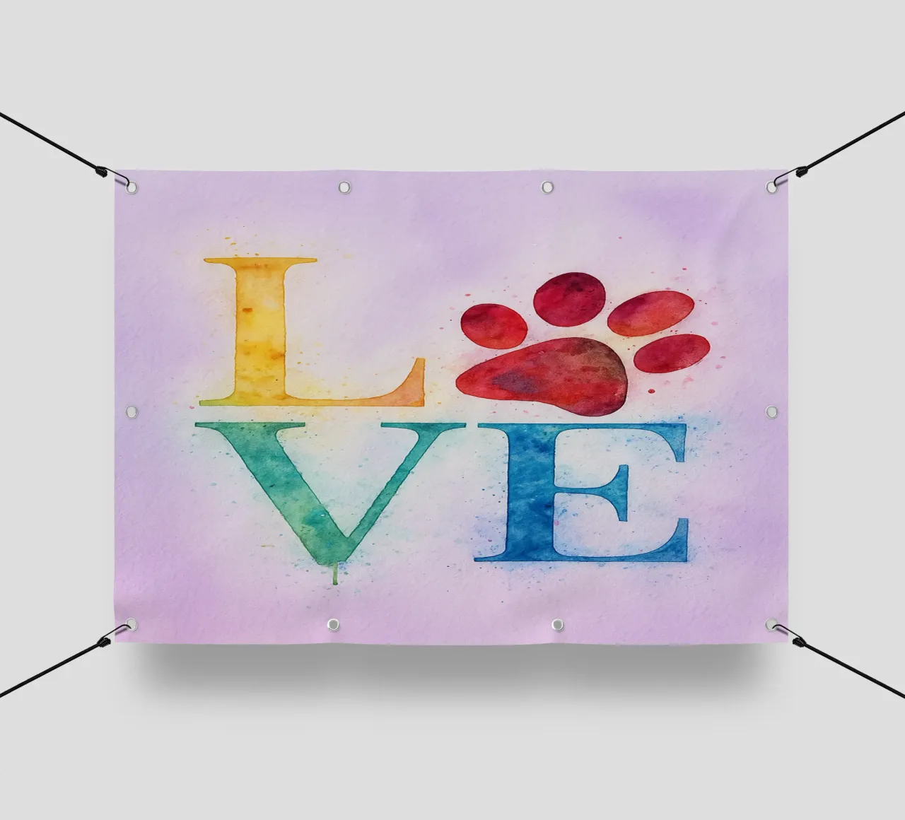 amore pavone telo in pvc da Britania