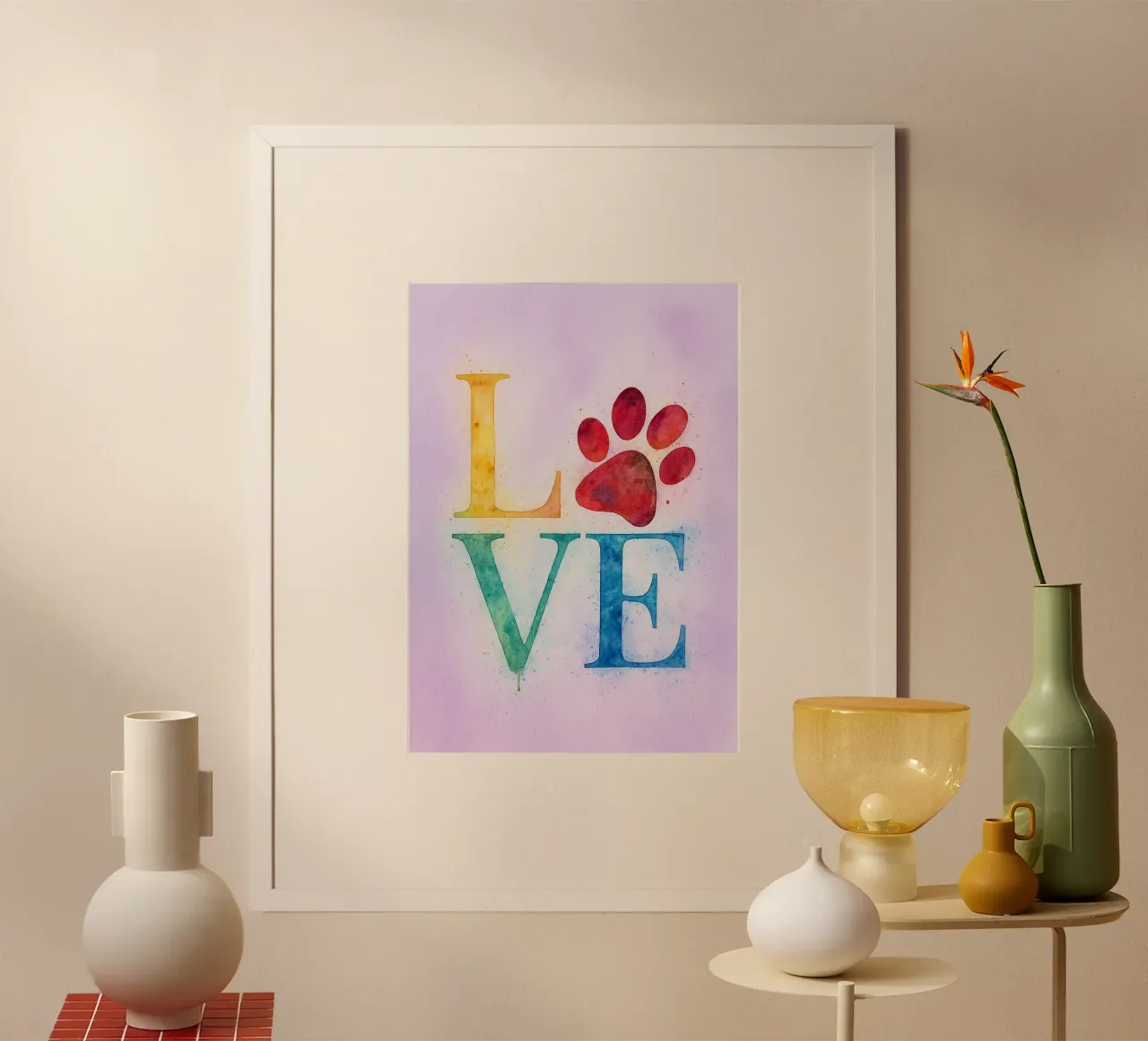 amore pavone poster da Britania
