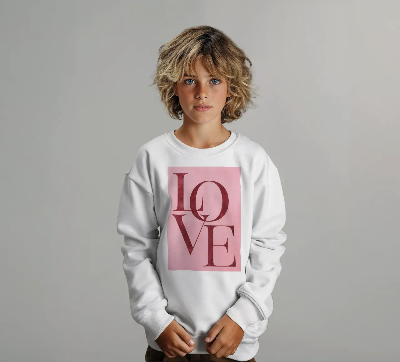 amore felpa bambino da Britania