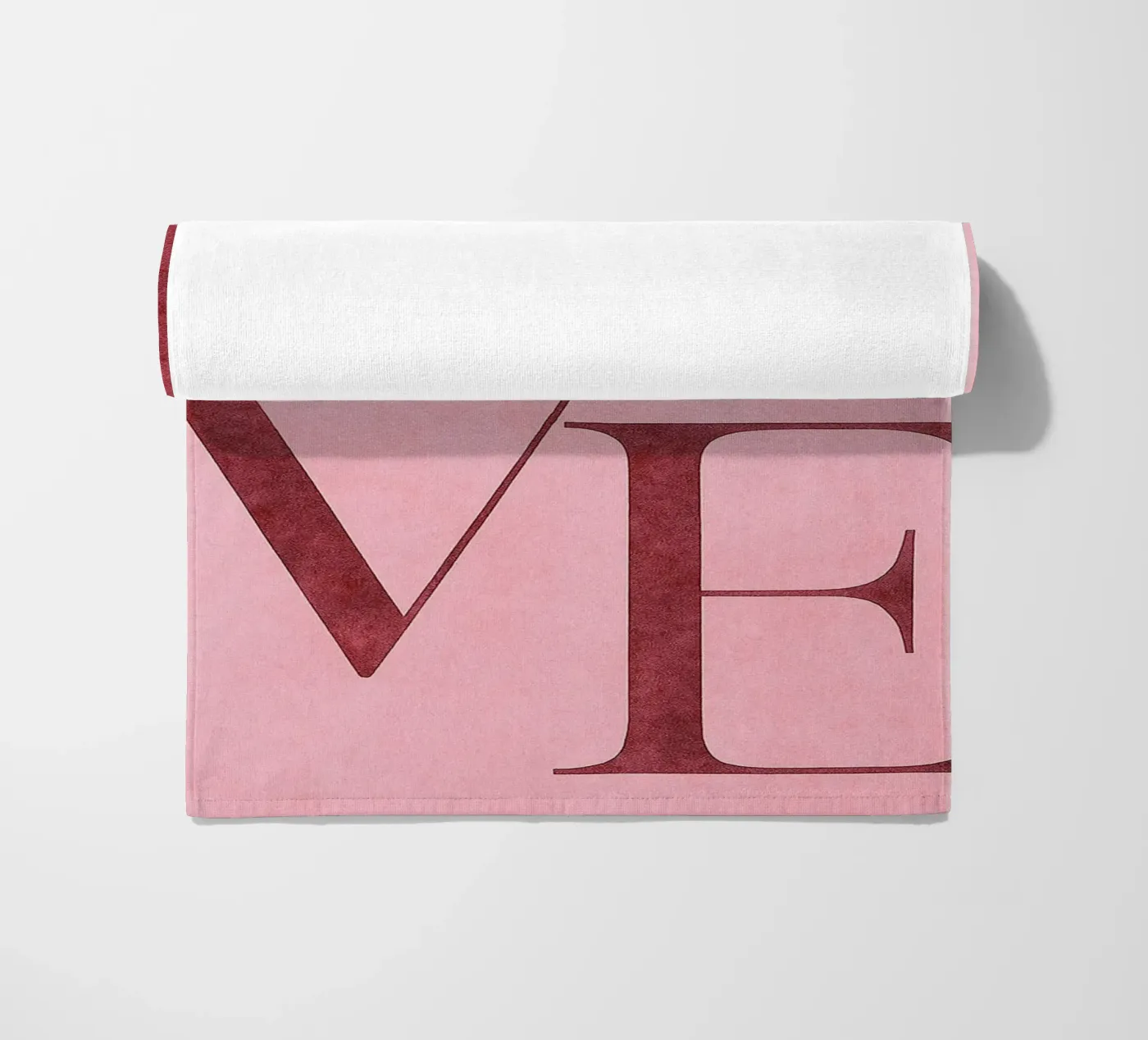 love beach towel by Britania