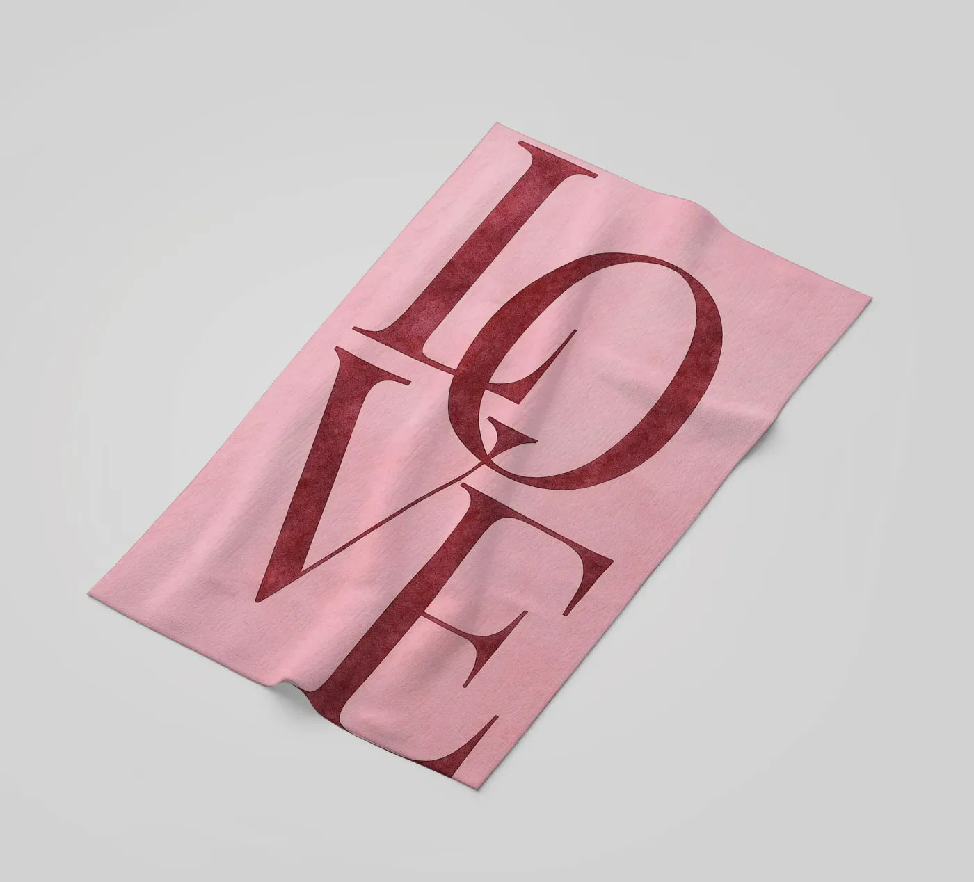 love beach towel by Britania