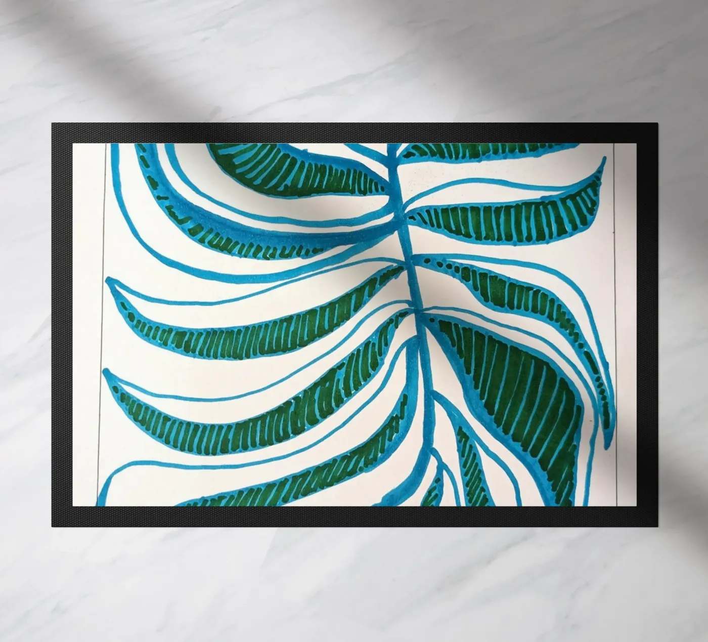 Blue Leaf 1 zerbino da sum2proveDesign