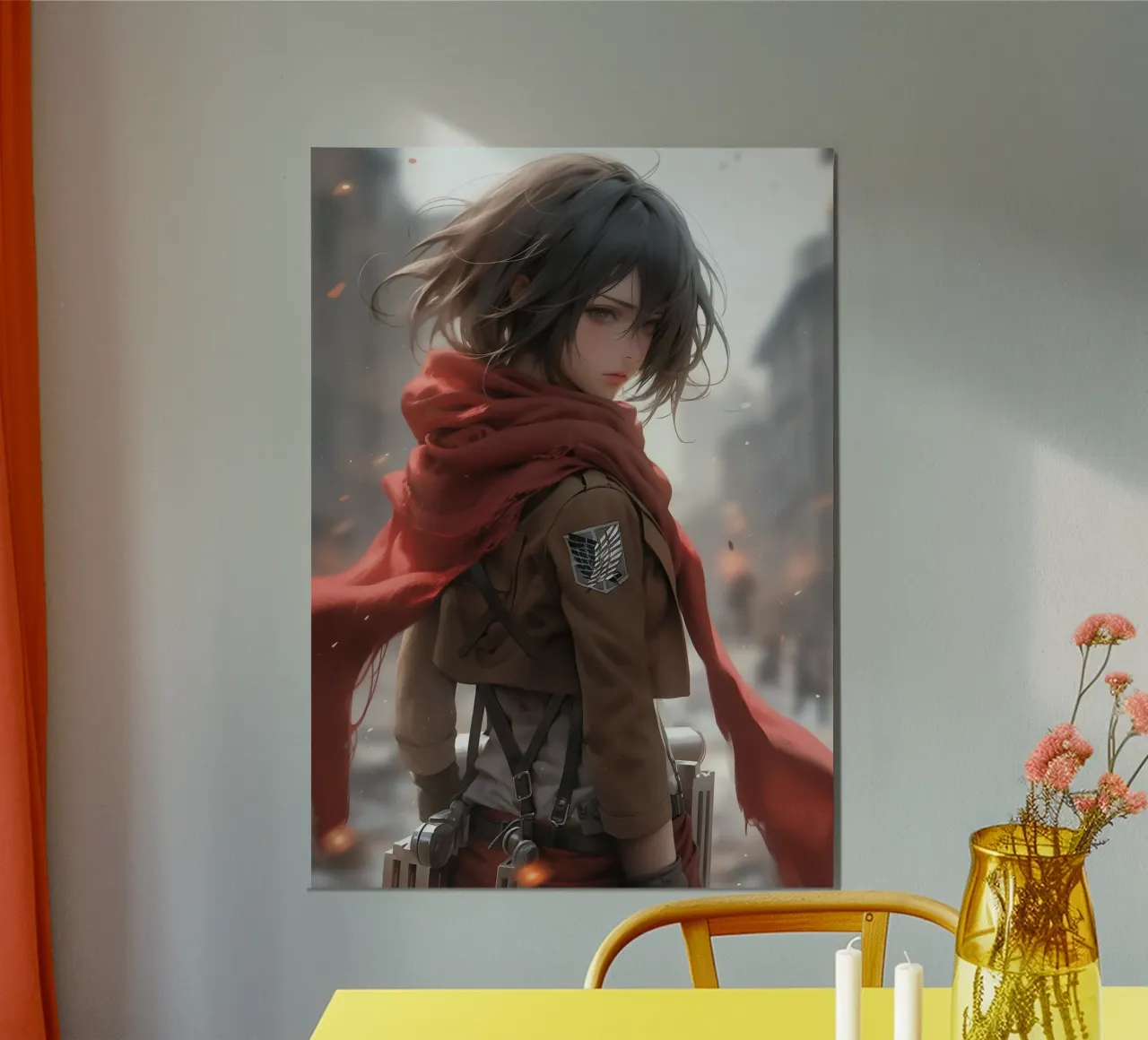 Mikasa Ackerman Attack on Titan hahnemühle de Fleur de Lys