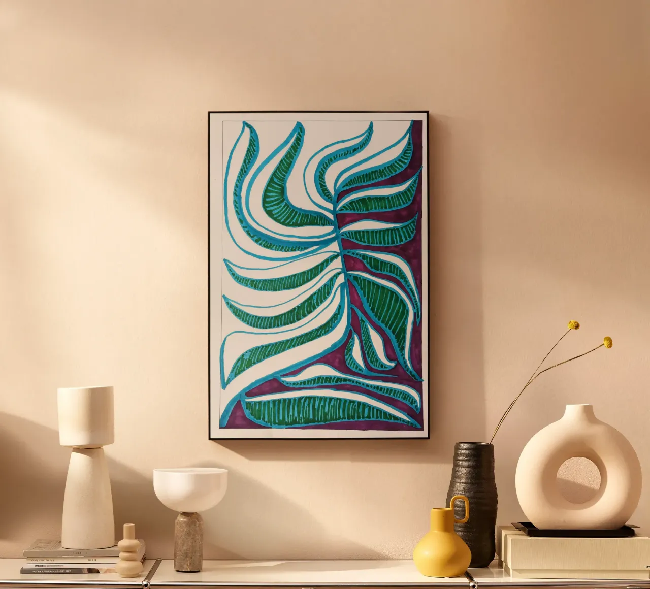 Blue Leaf 2 plexiglass da sum2proveDesign