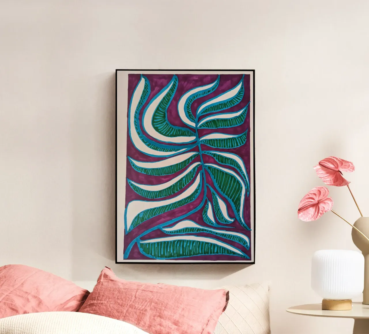 Blue Leaf 3 plexiglass da sum2proveDesign