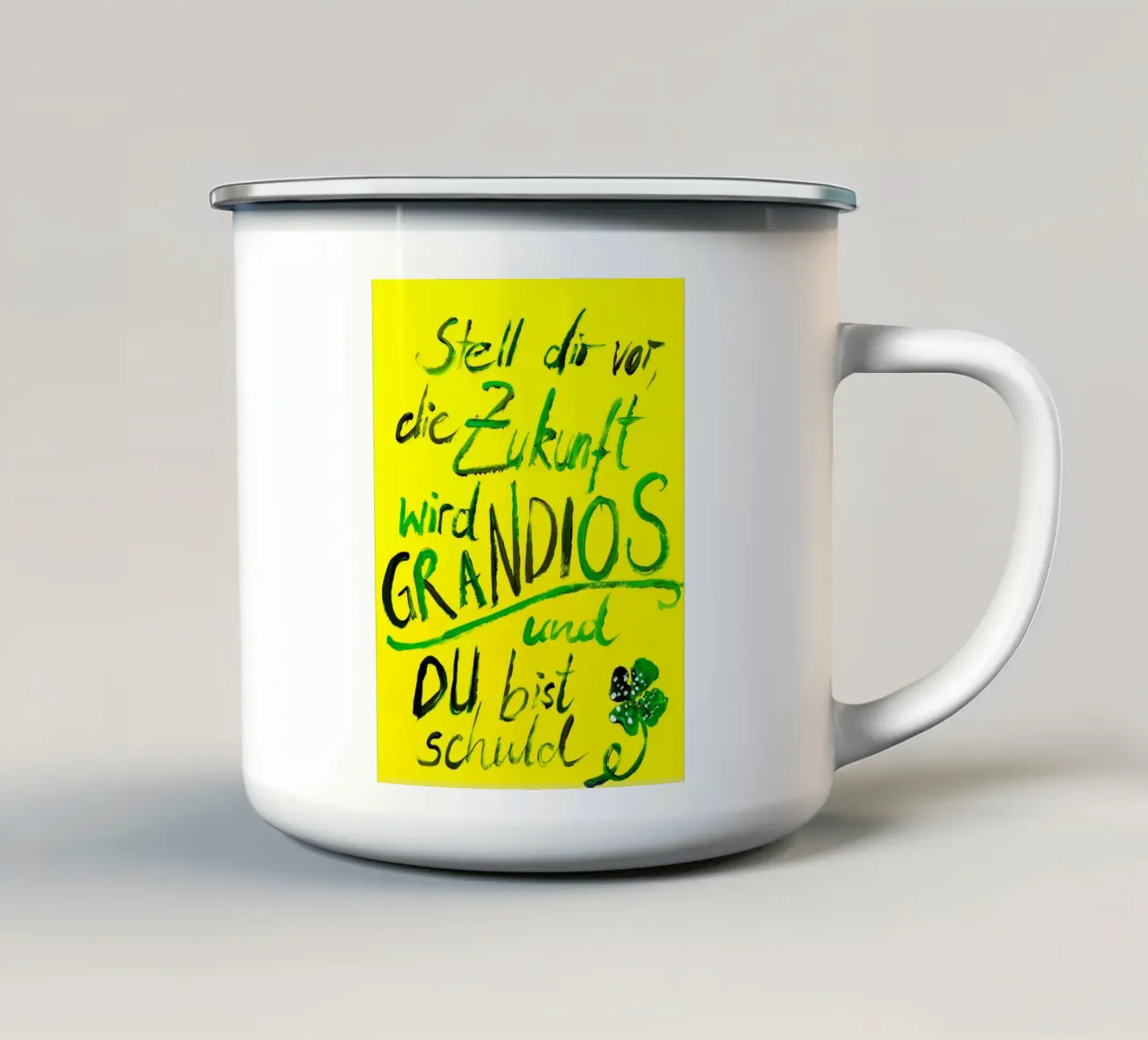 Grandiose Zukunft tazza in smalto da sum2proveDesign